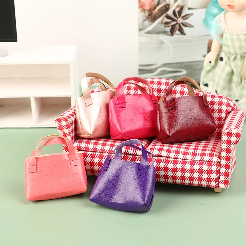 Miniatures For Dollhouse Accessories Miniature Bag Imitation Toys Doll Imitation Leather Toy Handbag Shoulder Bag Cute Mini
Miniatures For Dollhouse Accessories Miniature Bag Imitation Toys Doll Imitation Leather Toy Handbag Shoulder Bag Cute Mini