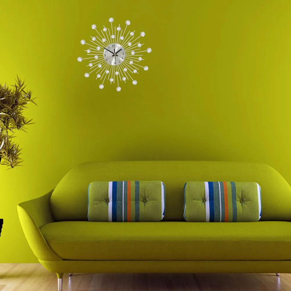 Металлические настенные часы с кристаллами, ретро-дизайн, бесшумные, кварцевые, декоративные, для гостиной и спальни
Металлические настенные часы с кристаллами, ретро-дизайн, бесшумные, кварцевые, декоративные, для гостиной и спальни