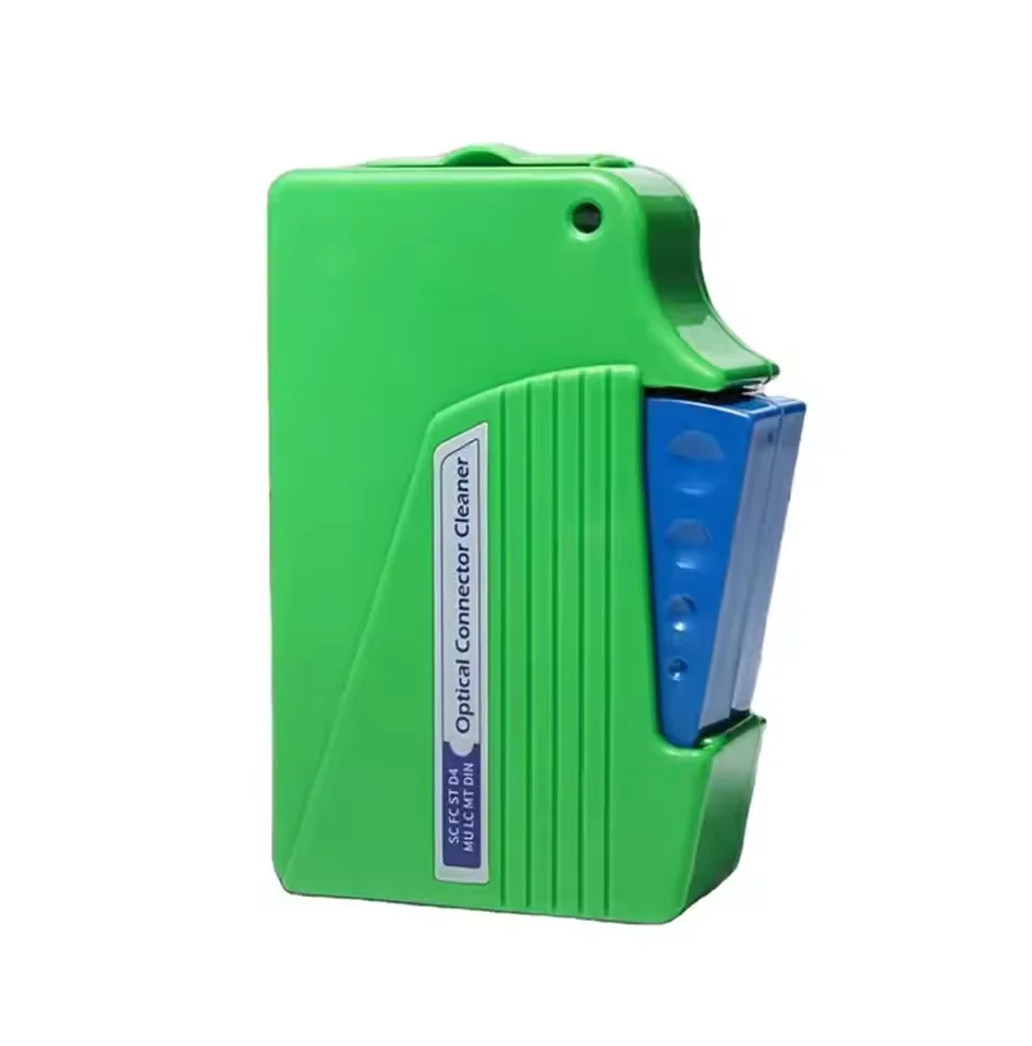 High Quality KCC-550 Optical Fiber Connector Cleaner for SC LC FC ST Optical Cassette for Fiber Optic Equipment
High Quality KCC-550 Optical Fiber Connector Cleaner for SC LC FC ST Optical Cassette for Fiber Optic Equipment
