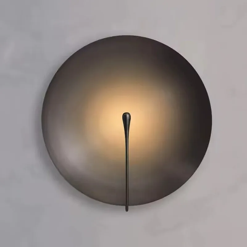 Designer art modern simple old round stainless steel living room wall lamp personalized creative study decorative lamp
Designer art modern simple old round stainless steel living room wall lamp personalized creative study decorative lamp