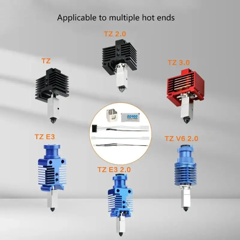 Heating Tube Ceramic Cartridge 48W/60W Hotend Heater Thermistor Replacement for P1P P1S/X1C 3D Printer Accessories
Heating Tube Ceramic Cartridge 48W/60W Hotend Heater Thermistor Replacement for P1P P1S/X1C 3D Printer Accessories