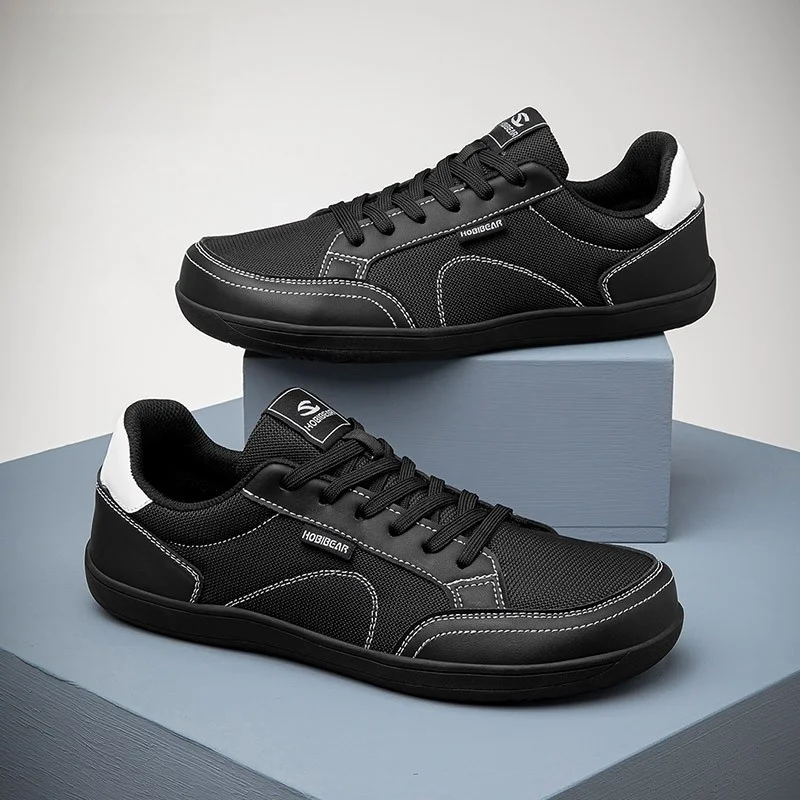HOBIBEAR Мужская дышащая повседневная обувь с широким носком Faion oes с глубоким вырезом и низким верхом, клейкая резиновая подошва, плоский каблук
HOBIBEAR Мужская дышащая повседневная обувь с широким носком Faion oes с глубоким вырезом и низким верхом, клейкая резиновая подошва, плоский каблук