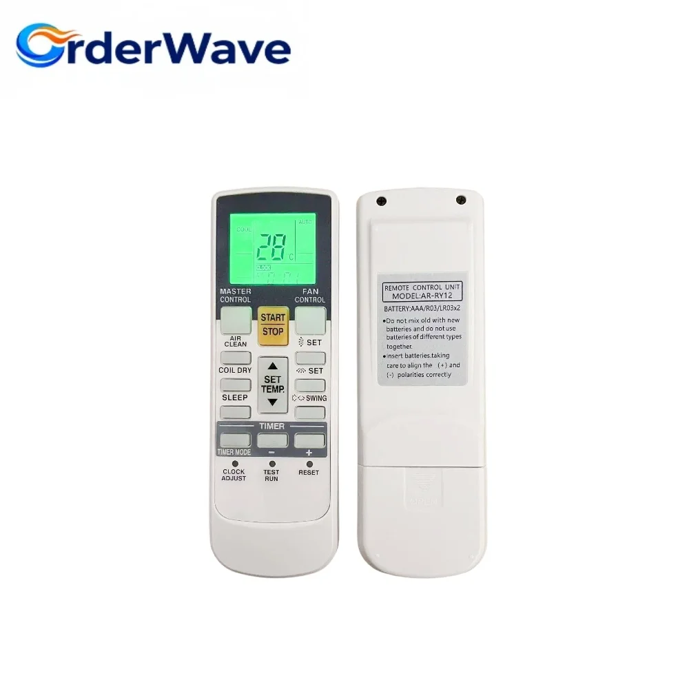 AR-RY12 Remote Control for Fujitsu A/C AR-RY16 AR-RY17 Ar-Ry19 AR-RY5 AR-RY6 AR-RY7 AR-RY10 AR-RY11 AR-RY14 AR-RY15(℉)
AR-RY12 Remote Control for Fujitsu A/C AR-RY16 AR-RY17 Ar-Ry19 AR-RY5 AR-RY6 AR-RY7 AR-RY10 AR-RY11 AR-RY14 AR-RY15(℉) 