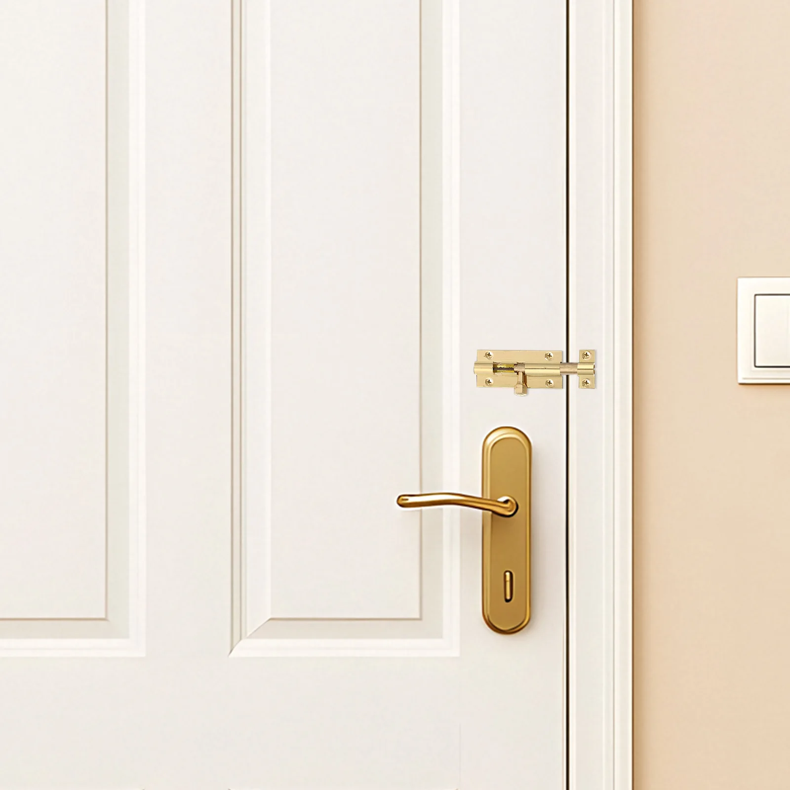 2pcs Copper Door Bolt 2 Inches 23 Wide Hard Sturdy Material Fine Craftsmanship Wear Resistant Practical Use Door Brass Bolt
2pcs Copper Door Bolt 2 Inches 23 Wide Hard Sturdy Material Fine Craftsmanship Wear Resistant Practical Use Door Brass Bolt