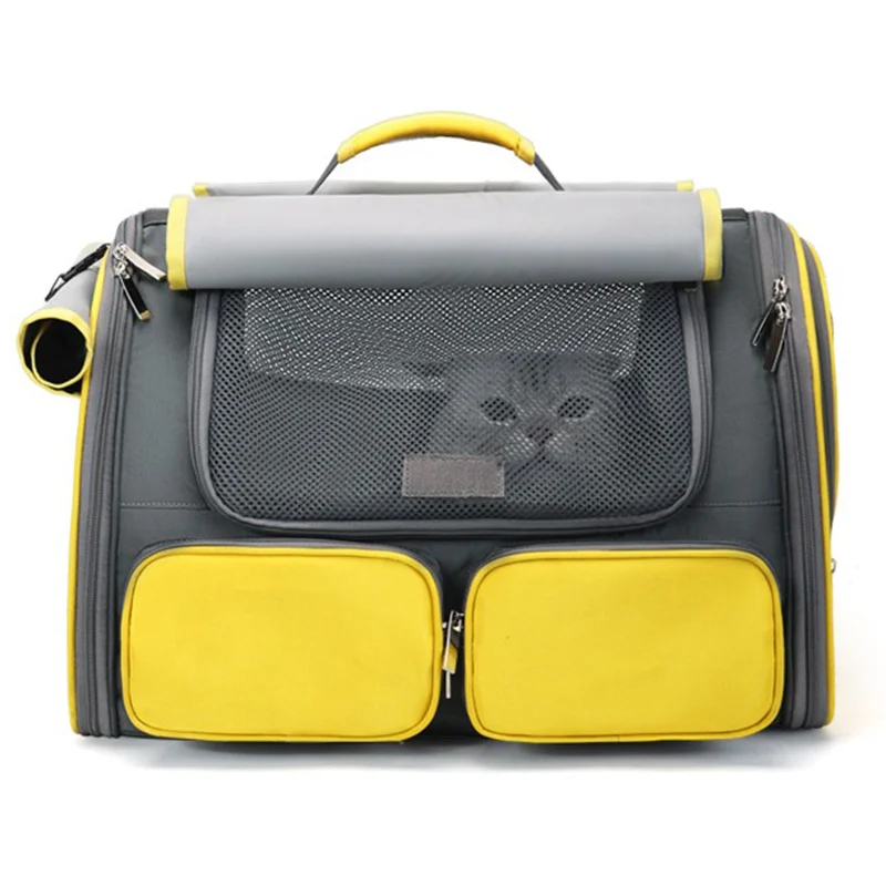 Large Space Cat Carrier Bag Breathable Foldable Waterproof Travel Carrier for Large Cats Transporter Conveyor Cat Moving Handbag
Large Space Cat Carrier Bag Breathable Foldable Waterproof Travel Carrier for Large Cats Transporter Conveyor Cat Moving Handbag