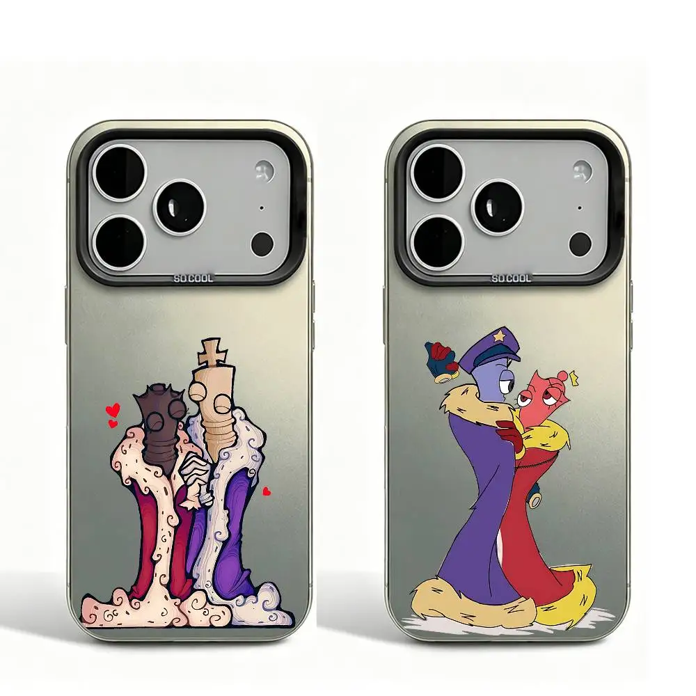 Q-Queenie K-Kinger Black Matte Phone Case For iPhone 12 11 14 13 17 16 15 Pro Max Large Lens Frame Cover
Q-Queenie K-Kinger Black Matte Phone Case For iPhone 12 11 14 13 17 16 15 Pro Max Large Lens Frame Cover