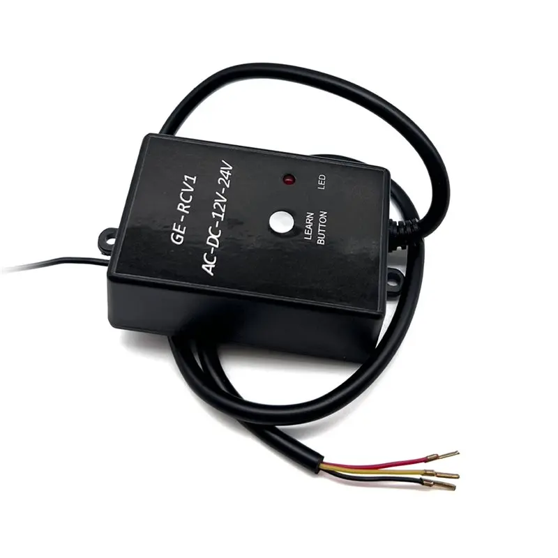 A98Z GE-RCV1 Universal Garage Door Remote Control Receiver 433.92Mhz AD DC12V/24V Rolling Code/Fixed Code External Receiver Unit
A98Z GE-RCV1 Universal Garage Door Remote Control Receiver 433.92Mhz AD DC12V/24V Rolling Code/Fixed Code External Receiver Unit