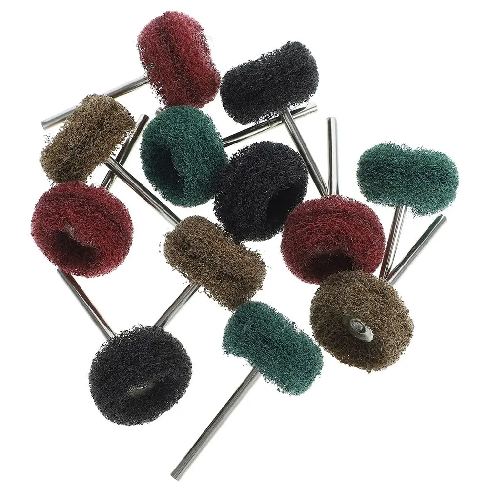 20 Pcs Scouring Pad Grinding Heads 3mm Shank Red Green Yellow Black Polishing Wheels for Drill Metal Buffing Kit Abrasive Pads
20 Pcs Scouring Pad Grinding Heads 3mm Shank Red Green Yellow Black Polishing Wheels for Drill Metal Buffing Kit Abrasive Pads