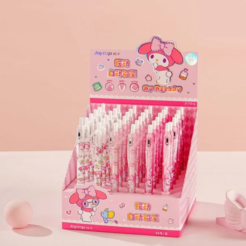 18/36pcs Kawaii Sanrio Melody Mechanical Pencil Cartoon 0.5MM Drawing Writing Automatic Pen School Office Supplies
18/36pcs Kawaii Sanrio Melody Mechanical Pencil Cartoon 0.5MM Drawing Writing Automatic Pen School Office Supplies