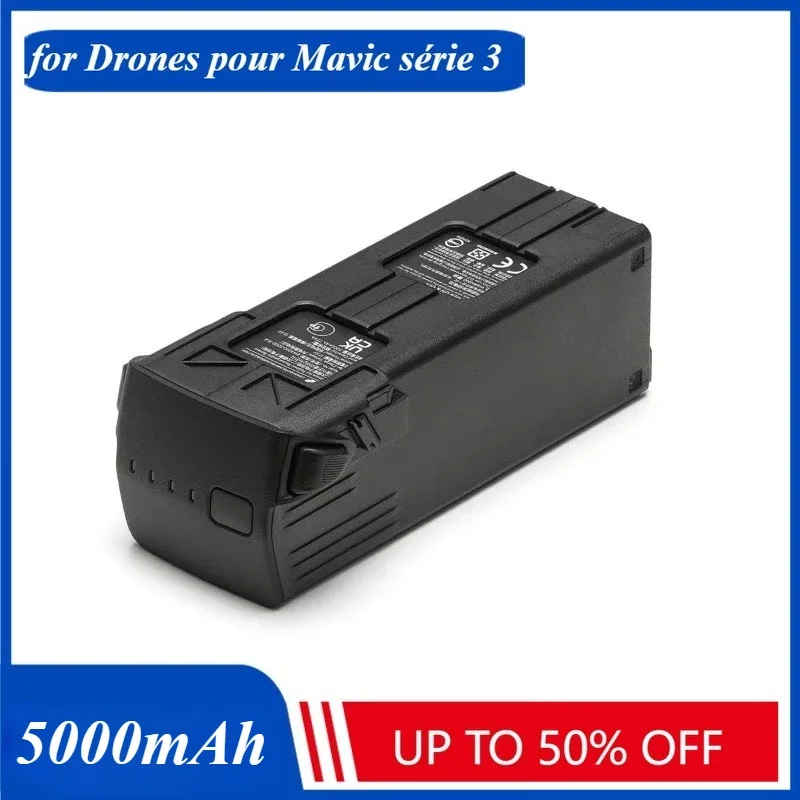 5000Mah Battery for Drones Mavic 3 Series Intelligent Flight Time 46 Minutes Lipo Batteries for Mavic 3 Cine Classic Accessories
5000Mah Battery for Drones Mavic 3 Series Intelligent Flight Time 46 Minutes Lipo Batteries for Mavic 3 Cine Classic Accessories