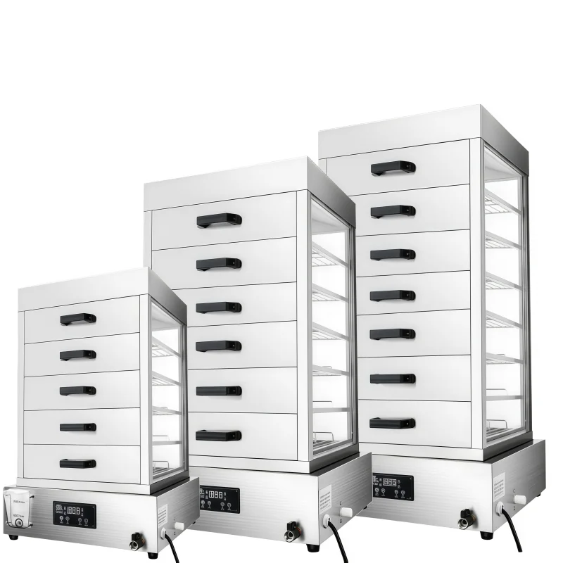 Electric steamer stainless steel commercial kitchen equipment for batch cooking
Electric steamer stainless steel commercial kitchen equipment for batch cooking