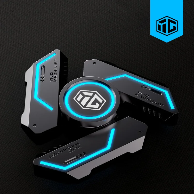 Fidget Spinner Alloy Luminous Light EDC Hand Gyroscope Stress Toys R188 Silent Bearing for Adults Male Kids Toys Birthday Gift
Fidget Spinner Alloy Luminous Light EDC Hand Gyroscope Stress Toys R188 Silent Bearing for Adults Male Kids Toys Birthday Gift
