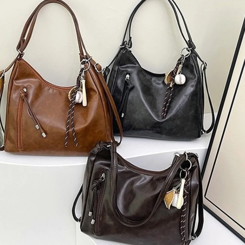 New PU Vintage Tote Bag Multi functional Large Capacity Crossbody Bag Soft Purses Backpack For Women
New PU Vintage Tote Bag Multi functional Large Capacity Crossbody Bag Soft Purses Backpack For Women