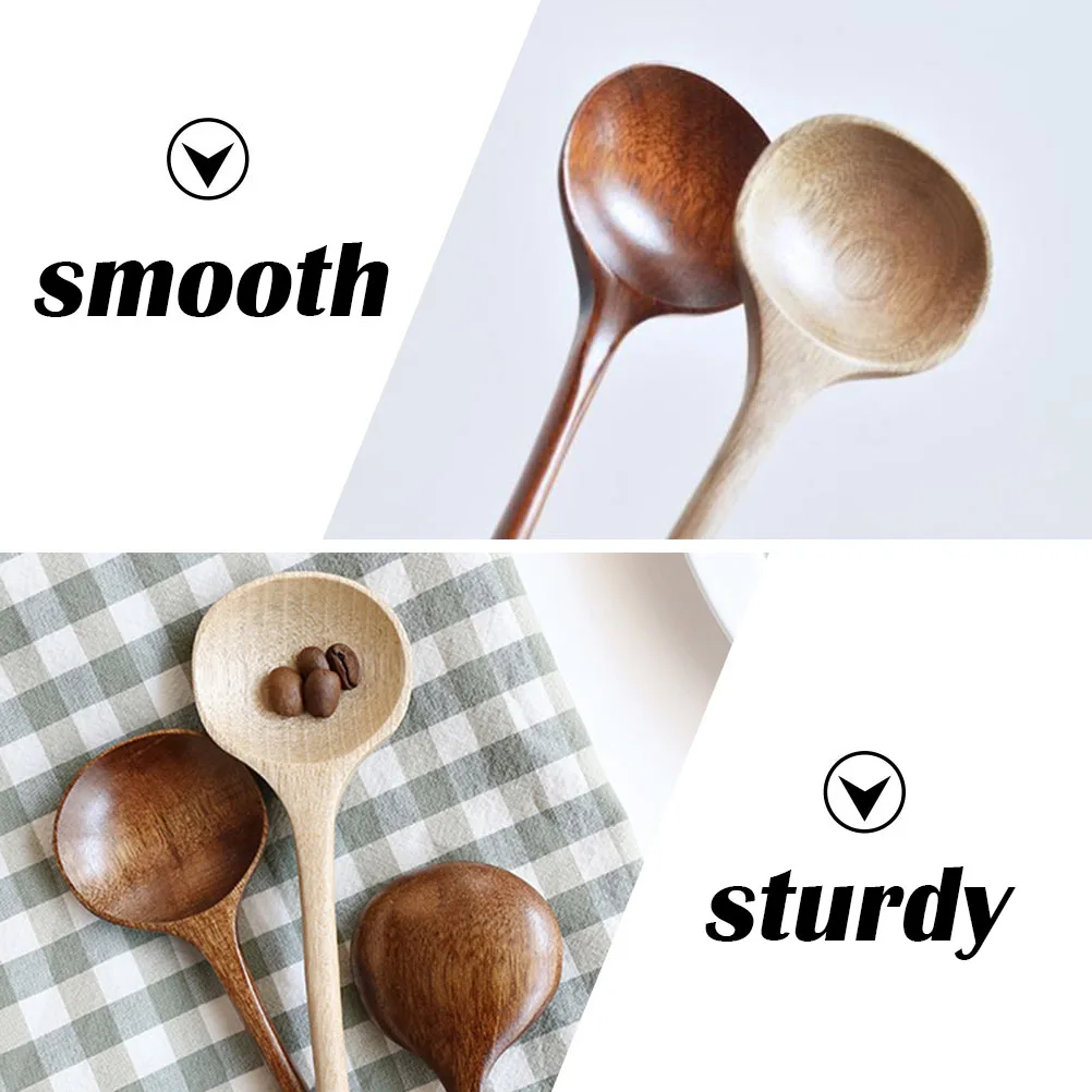 4pcs Long Wooden Japanese Style Soup Wooden Food Spoons Spoons for Kids Ramen Stirring Kitchen Bar Eco Smooth Handle
4pcs Long Wooden Japanese Style Soup Wooden Food Spoons Spoons for Kids Ramen Stirring Kitchen Bar Eco Smooth Handle