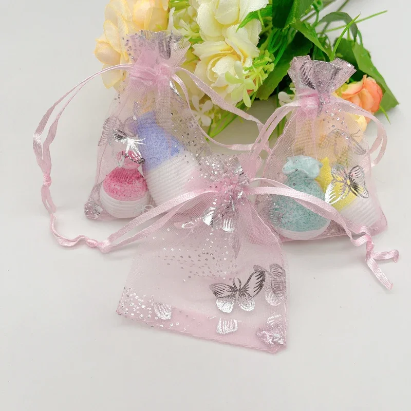 1000pcs Small Bag Butterfly Pink Organza Gift Bags Wedding Packing Jewelry Storage Bags Pink Butterfly Drawstring Sachet Pouches
1000pcs Small Bag Butterfly Pink Organza Gift Bags Wedding Packing Jewelry Storage Bags Pink Butterfly Drawstring Sachet Pouches