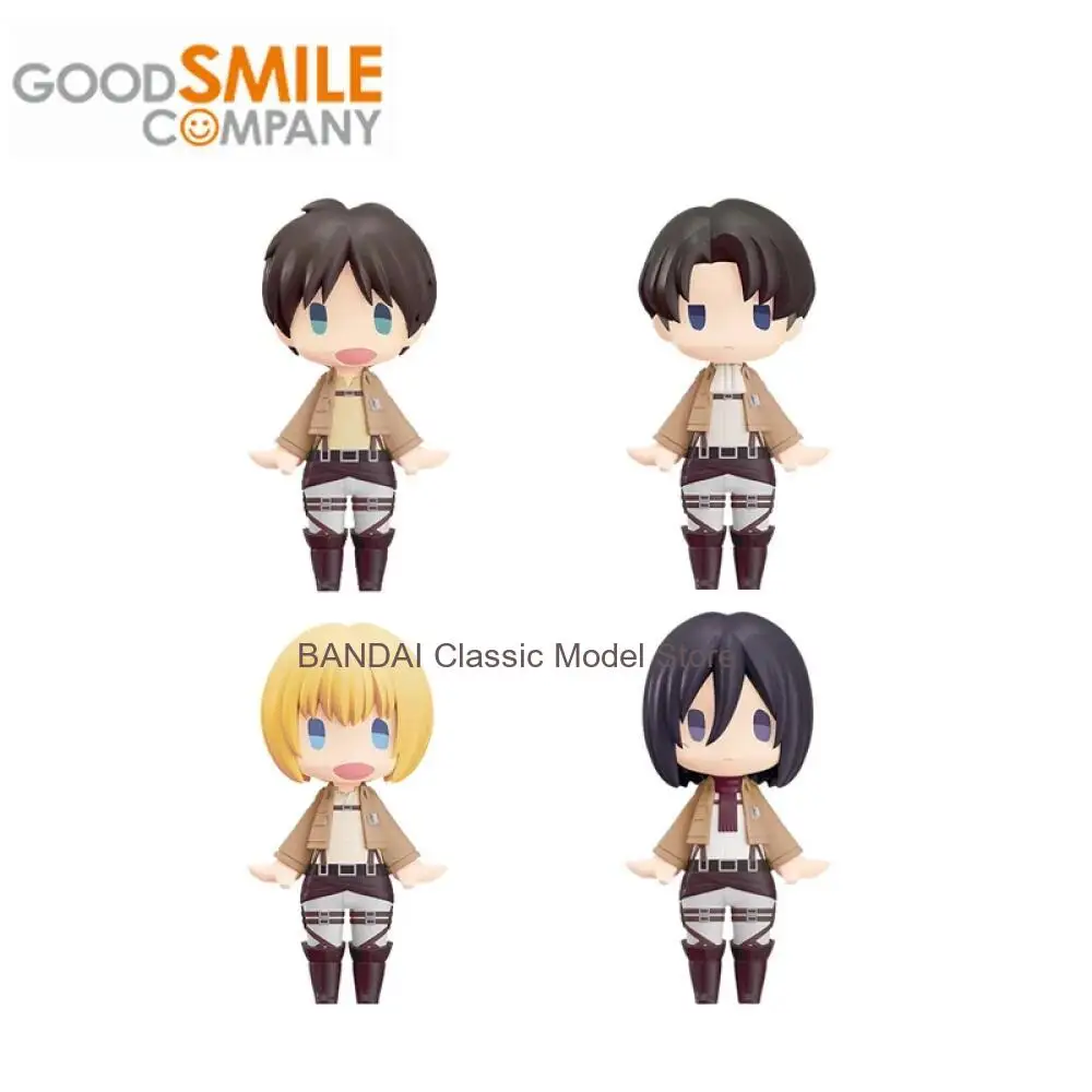 Good Smile Original HELLO! GOOD SMILE Attack on Titan Armin Arlert Levi Ackerman Eren Yeager Anime Action Figures Toys Kids Gift
Good Smile Original HELLO! GOOD SMILE Attack on Titan Armin Arlert Levi Ackerman Eren Yeager Anime Action Figures Toys Kids Gift