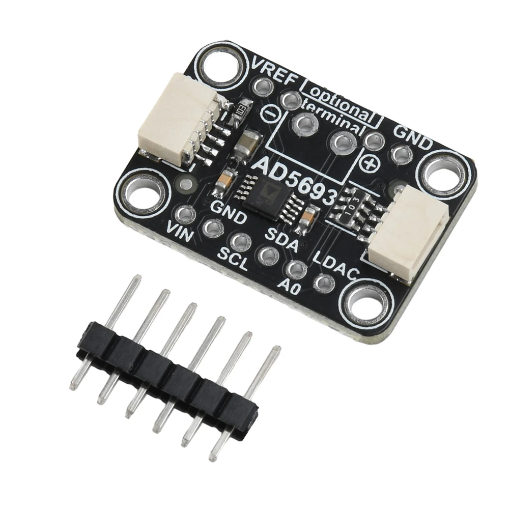 AD5693R I2C DAC 16Bit Breakout Module Digital Signal Conversion Module Compatible with STEMMA QT Qwiic Breakout Board
AD5693R I2C DAC 16Bit Breakout Module Digital Signal Conversion Module Compatible with STEMMA QT Qwiic Breakout Board