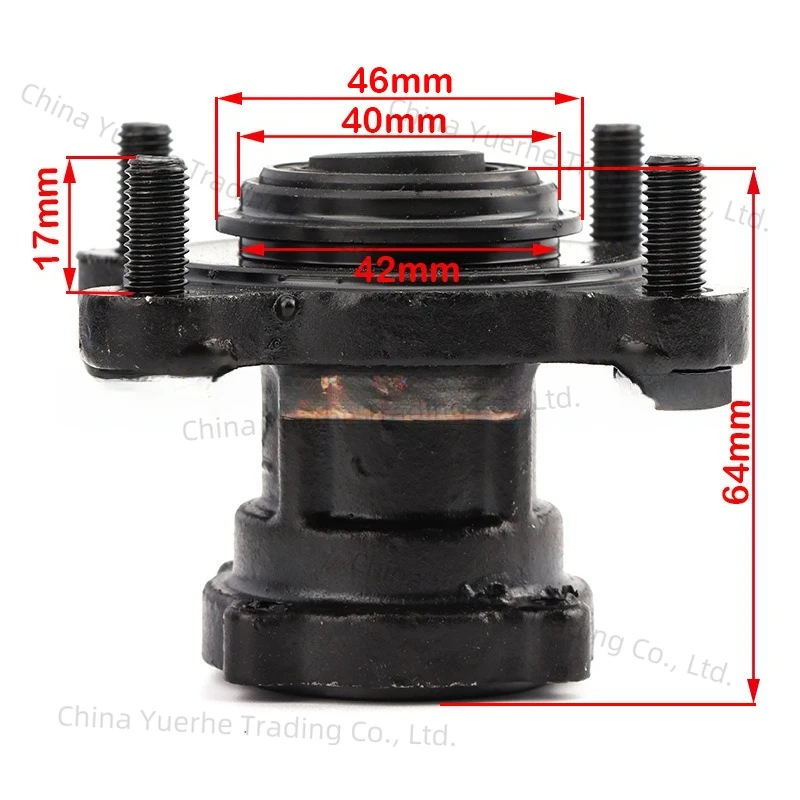 Four-wheeled motorcycle Yunye kart accessories modified bold front disc brake claw steering four-hole flange beach car
Four-wheeled motorcycle Yunye kart accessories modified bold front disc brake claw steering four-hole flange beach car