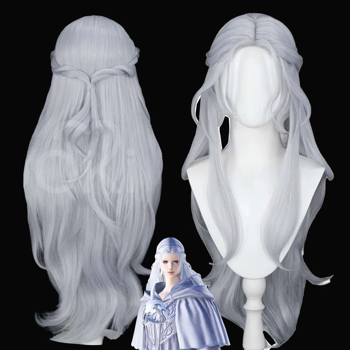Women Game Final Fantasy Venat Cosplay Long Silver Gray Heat Resistant Synthetic Hair Wig
Women Game Final Fantasy Venat Cosplay Long Silver Gray Heat Resistant Synthetic Hair Wig