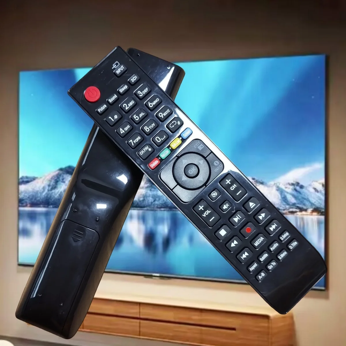 New high-quality remote control fit for TAEC smart TV LEV48A1FHD LEV24A1FHD LEV32A1HD LEV32GD3HD LEV40GD3FHD LEV40A1FHD
New high-quality remote control fit for TAEC smart TV LEV48A1FHD LEV24A1FHD LEV32A1HD LEV32GD3HD LEV40GD3FHD LEV40A1FHD