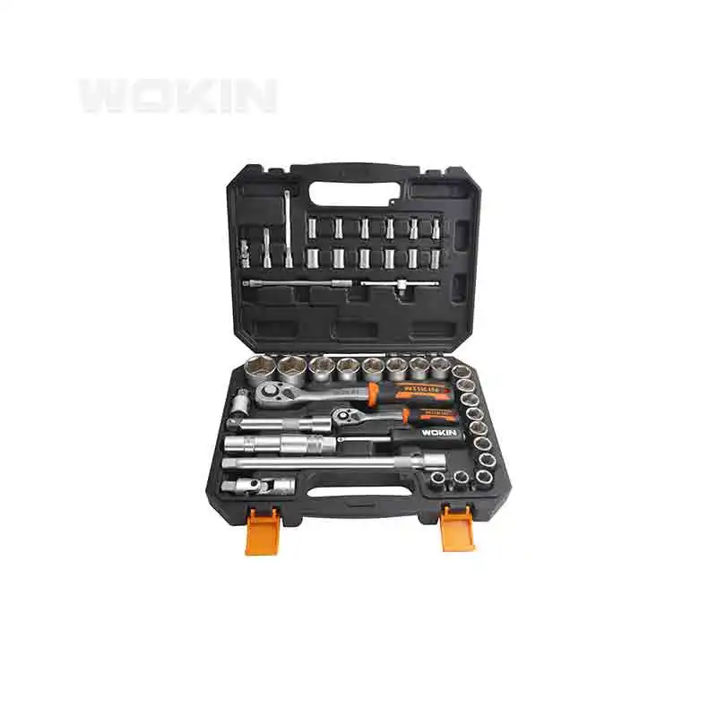 155545 1/2 Inch Industrial 45pcs 1/4 Tools Socket Set
155545 1/2 Inch Industrial 45pcs 1/4 Tools Socket Set