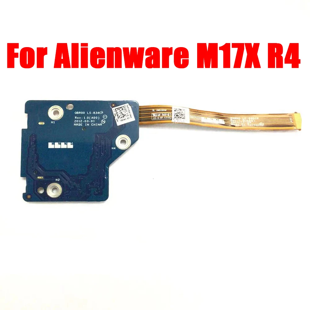 Laptop SD Slot Card Reader Board With Cable For Alienware M17X R4 LS-834CP With Cable