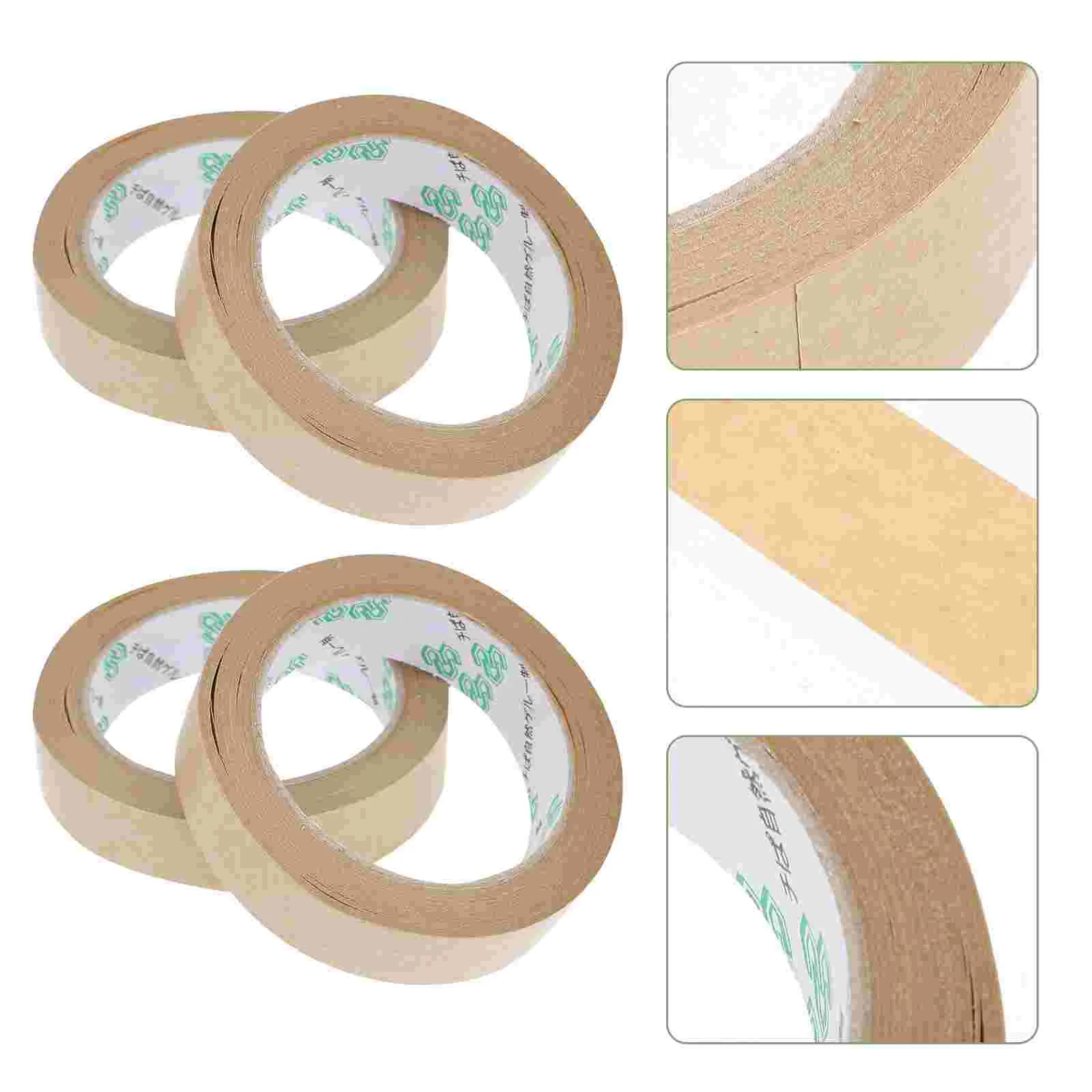 5 Pcs Kraft Paper Tape Sealing Packaging Tapes Gummed Boxes Adhesive Strong Duct Desktop Water-free
5 Pcs Kraft Paper Tape Sealing Packaging Tapes Gummed Boxes Adhesive Strong Duct Desktop Water-free