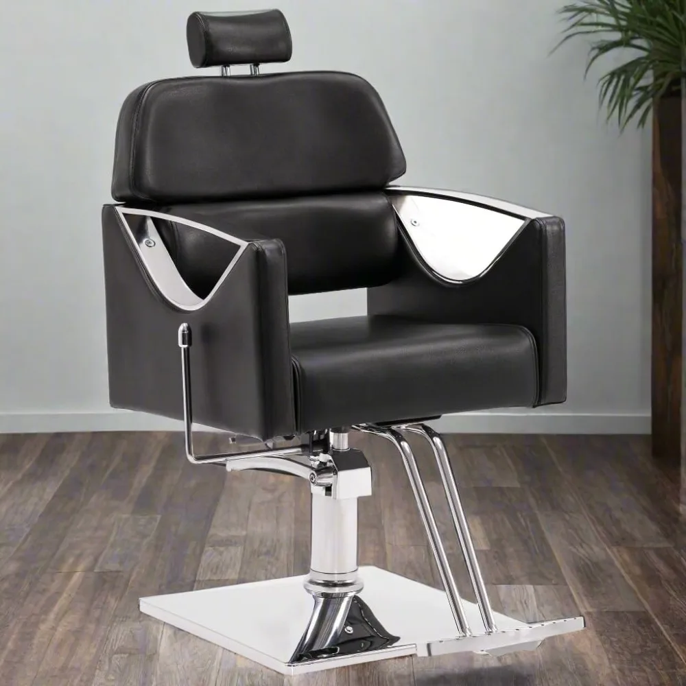 Classic Recliner Leathern Barber Chair Heavy Duty Hair Spa Salon Styling Beauty Equipment 3126 (Black)
Classic Recliner Leathern Barber Chair Heavy Duty Hair Spa Salon Styling Beauty Equipment 3126 (Black)