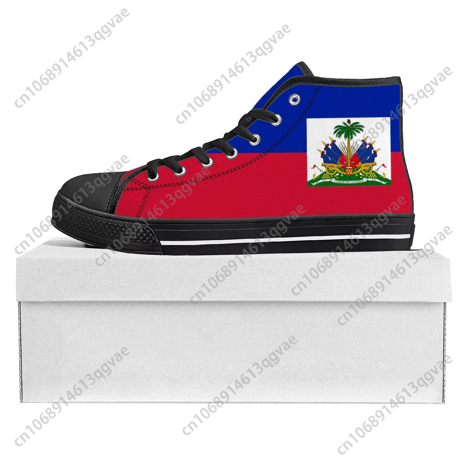 Haitian Flag High Top High Quality Sneakers Mens Womens Teenager Canvas Sneaker Haiti Casual Couple Shoes Custom Shoe
Haitian Flag High Top High Quality Sneakers Mens Womens Teenager Canvas Sneaker Haiti Casual Couple Shoes Custom Shoe
