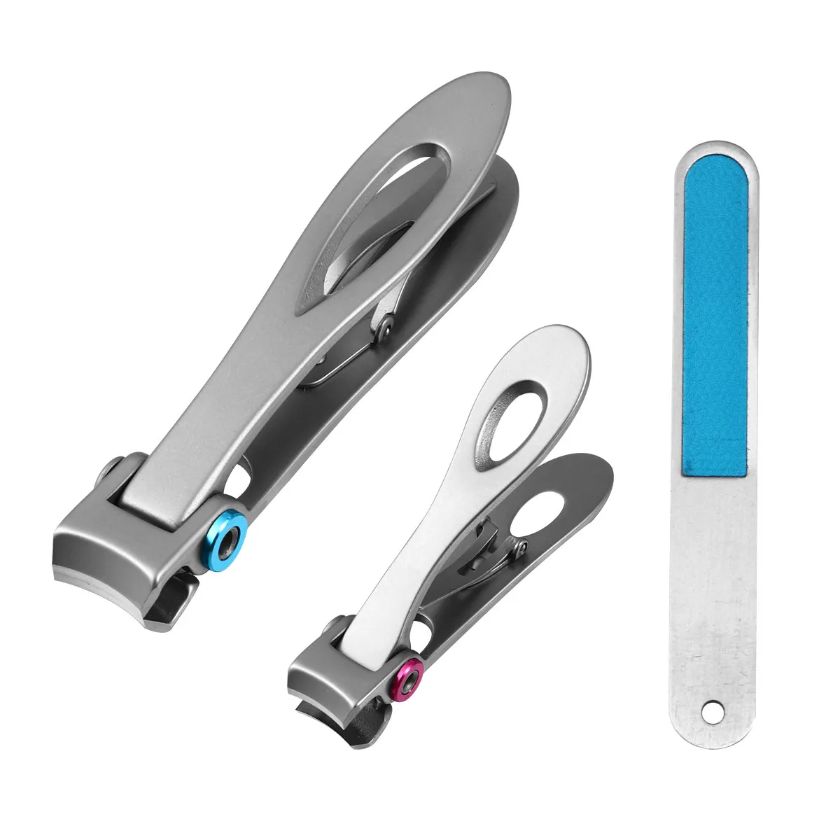 3Pcs Nail Clippers Nail Files Set Stainless Steel Sharp Toenail Cutter Professional Manicure Pedicure Hand Tool
3Pcs Nail Clippers Nail Files Set Stainless Steel Sharp Toenail Cutter Professional Manicure Pedicure Hand Tool