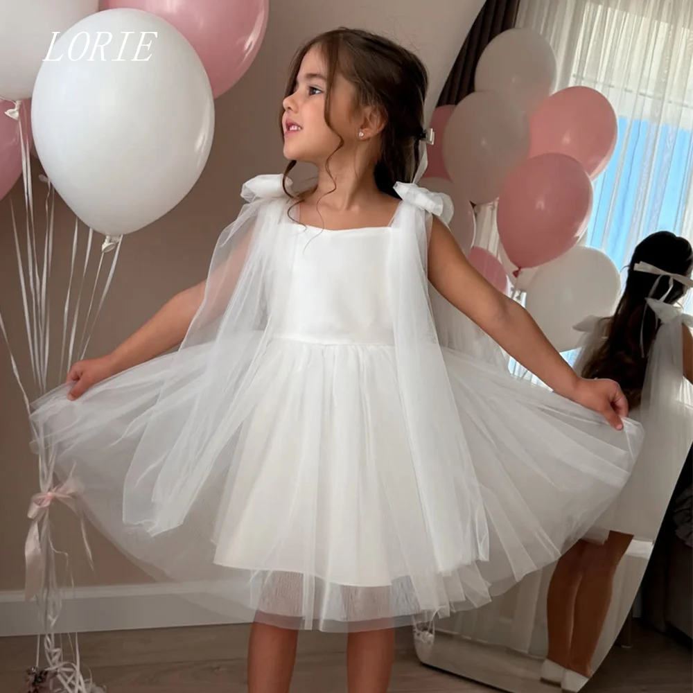 LORIE Luxury Bow Short Dress For Girls Square Collar Girl Communion Gowns Classical Child Ceremony Girl Dress Customized 2026
LORIE Luxury Bow Short Dress For Girls Square Collar Girl Communion Gowns Classical Child Ceremony Girl Dress Customized 2026