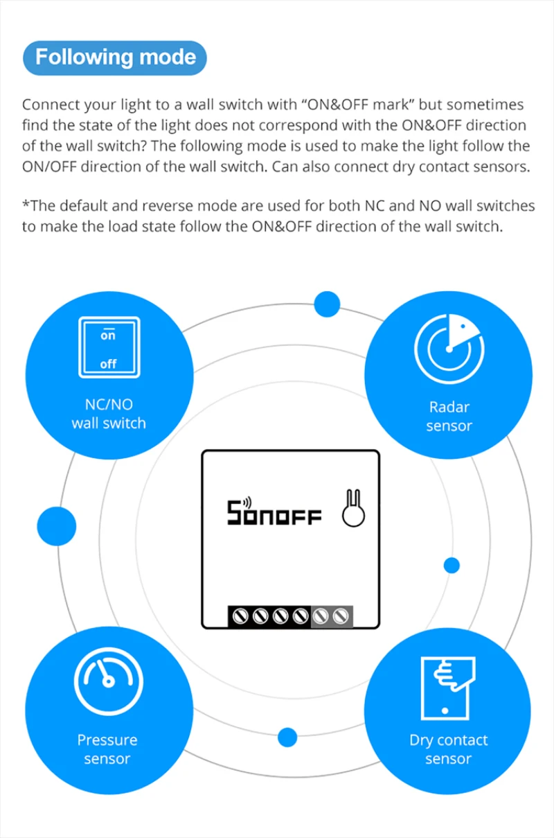 Sonoff Ewelink WiFi MiniR2 двунаправленный интеллектуальный переключатель Умный дом для совместного использования Управление приложением Alexa Google Assistant Smart Smarethings
Sonoff Ewelink WiFi MiniR2 двунаправленный интеллектуальный переключатель Умный дом для совместного использования Управление приложением Alexa Google Assistant Smart Smarethings
