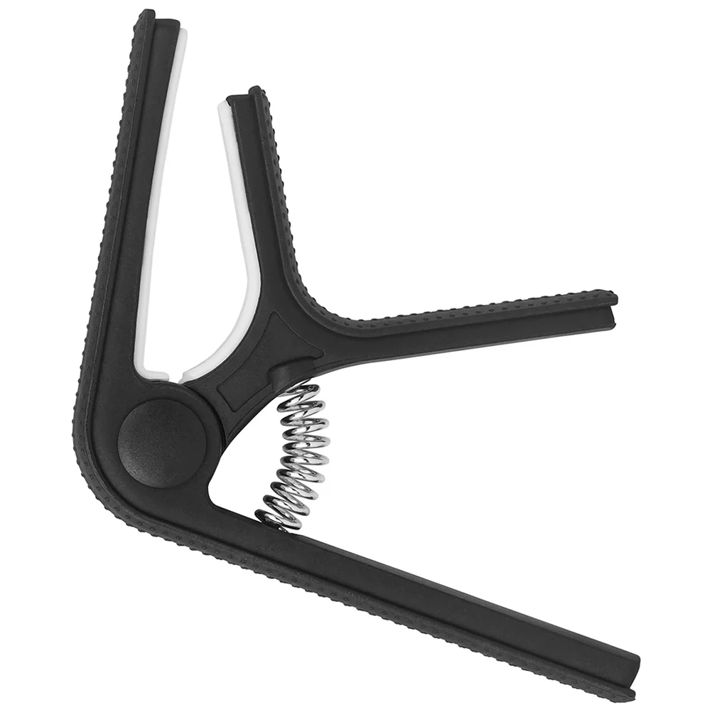 Guitar Capo for Acoustic Electric Ukulele Classical Black Silicone Anti Slip Lightweight Portable Tuner Clip Accessory Guitar
Guitar Capo for Acoustic Electric Ukulele Classical Black Silicone Anti Slip Lightweight Portable Tuner Clip Accessory Guitar