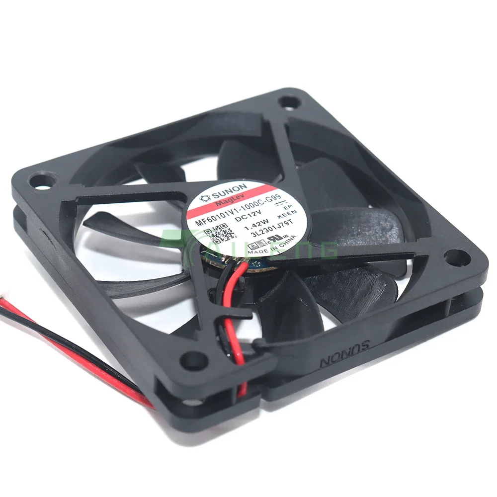 Новый охлаждающий вентилятор sunon MF60101V1-1000C-G99 6010 6 см 60 мм 60*60*10 мм DC12V 1,42 Вт
Новый охлаждающий вентилятор sunon MF60101V1-1000C-G99 6010 6 см 60 мм 60*60*10 мм DC12V 1,42 Вт