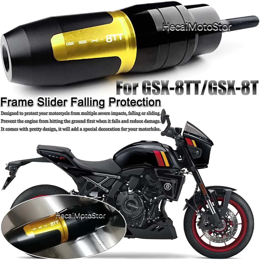 For GSX-8TT gsx-8tt gsx 8tt Motorcycle CNC Accessoires Falling protection Exhaust Slider Crash
For GSX-8TT gsx-8tt gsx 8tt Motorcycle CNC Accessoires Falling protection Exhaust Slider Crash