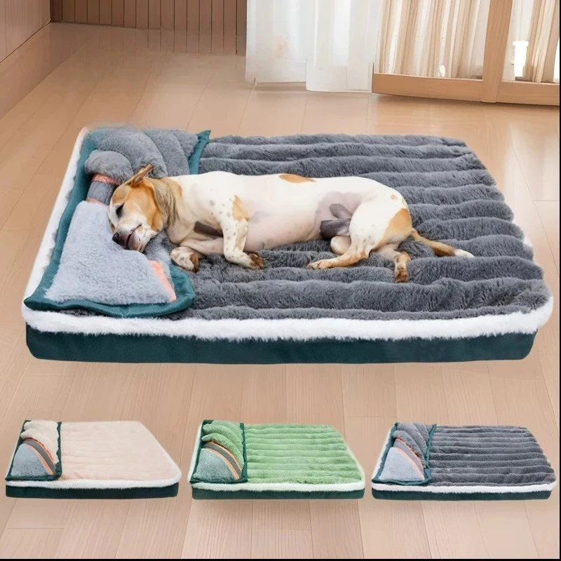Winter Dogs Sleeping Bed Fleece Pet Blanket Detachable Cat Puppy Mat Washable Kennel Mattress Pet Supplies Large Dog Dog Bed
Winter Dogs Sleeping Bed Fleece Pet Blanket Detachable Cat Puppy Mat Washable Kennel Mattress Pet Supplies Large Dog Dog Bed