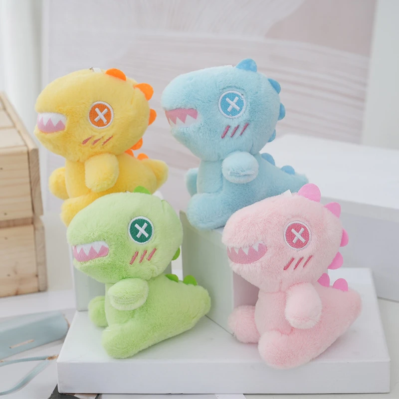 Cute Dinosaur Cartoon Soft Stuffed Plush Toys Backpack Pendant Keychain Animal Plushies Doll Keyring Decoration Birthday Gifts
Cute Dinosaur Cartoon Soft Stuffed Plush Toys Backpack Pendant Keychain Animal Plushies Doll Keyring Decoration Birthday Gifts