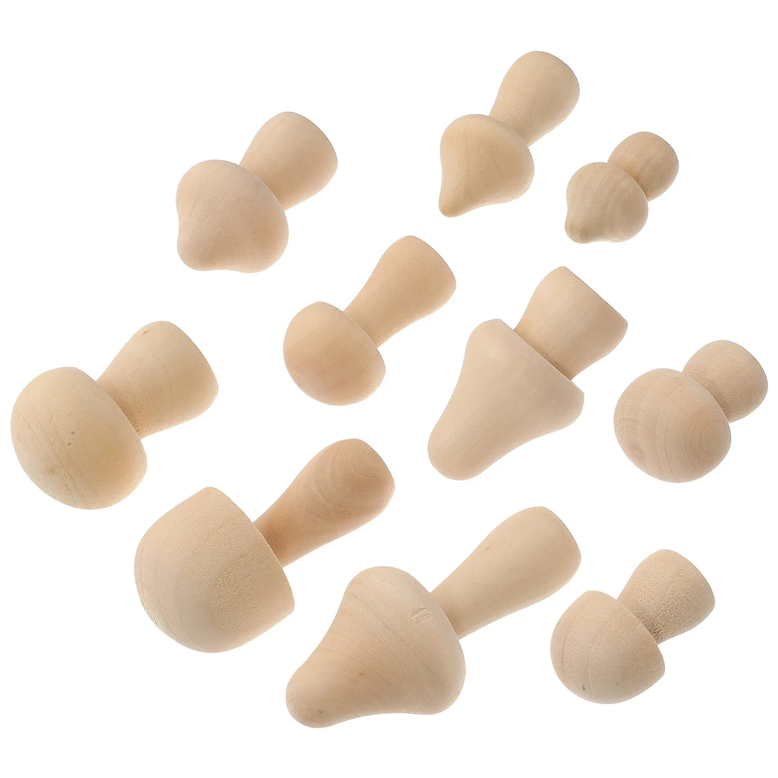10Pcs Plain Wooden Mushroom Models Eco Friendly Smooth Surface DIY Craft Kit for Kids Art Projects Decorating with Paint Markers
10Pcs Plain Wooden Mushroom Models Eco Friendly Smooth Surface DIY Craft Kit for Kids Art Projects Decorating with Paint Markers