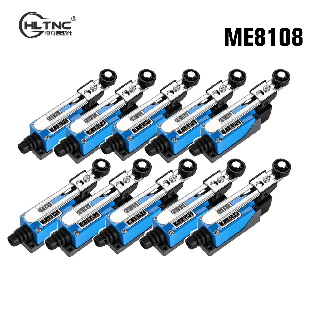 HLTNC 10PCS ME8108 250V 5A Миттєвый роликовый рычаг Тип AC Мини-микроконцевой выключатель с 1NO 1NC для фрезерного станка с ЧПУ Лазерный плазменный фрезерный станок
HLTNC 10PCS ME8108 250V 5A Миттєвый роликовый рычаг Тип AC Мини-микроконцевой выключатель с 1NO 1NC для фрезерного станка с ЧПУ Лазерный плазменный фрезерный станок