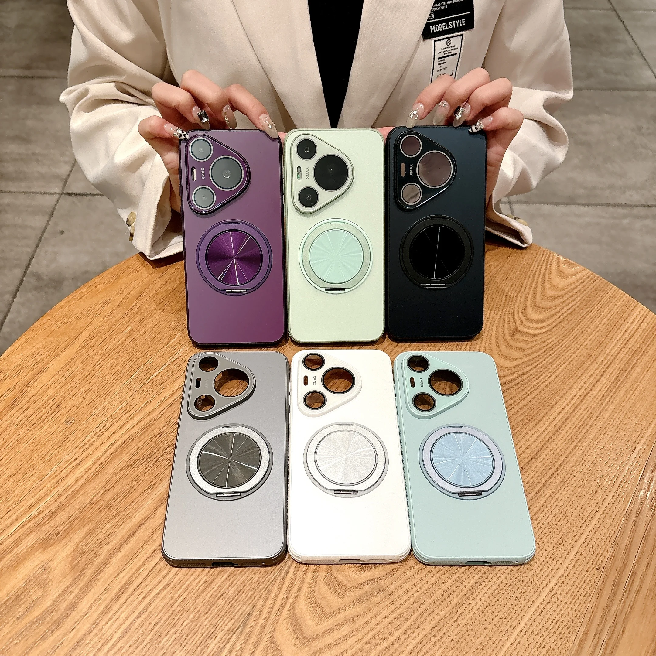 Wireless Charging Magnetic Matte Rotating Kickstand Case For Huawei Pura 70 Pro 80, Built-in Glass Camera Protection Phone Cover
Wireless Charging Magnetic Matte Rotating Kickstand Case For Huawei Pura 70 Pro 80, Built-in Glass Camera Protection Phone Cover