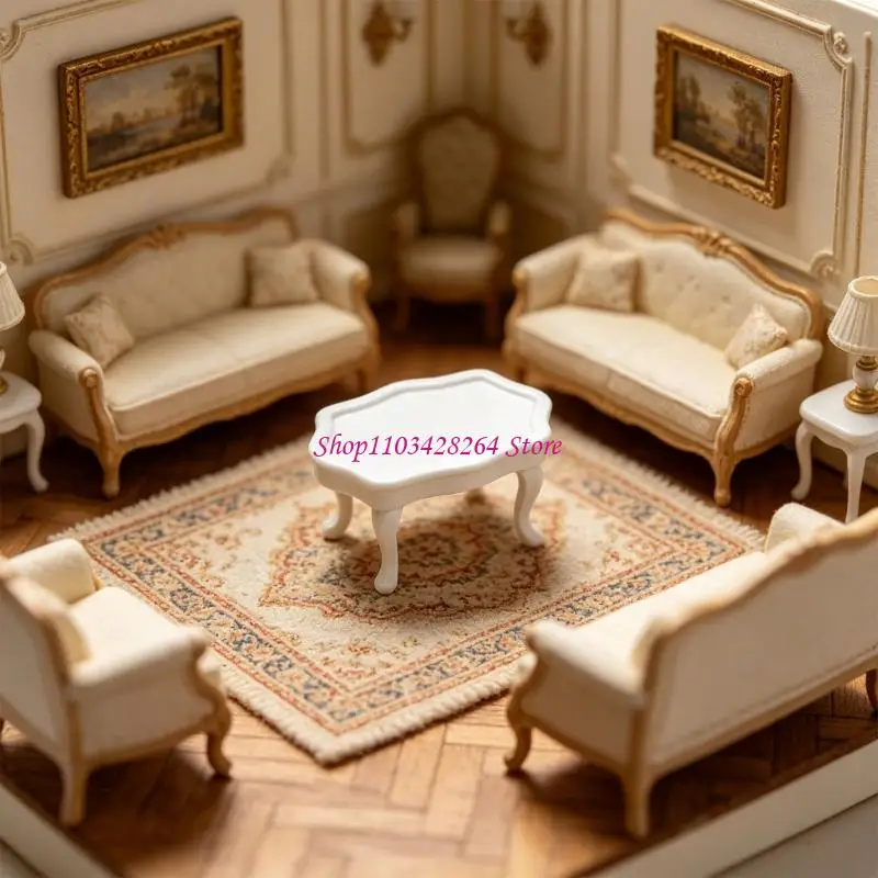 Mini Wooden Dollhouses Table 1/12 Scale Model Furniture For Craft Lovers
Mini Wooden Dollhouses Table 1/12 Scale Model Furniture For Craft Lovers