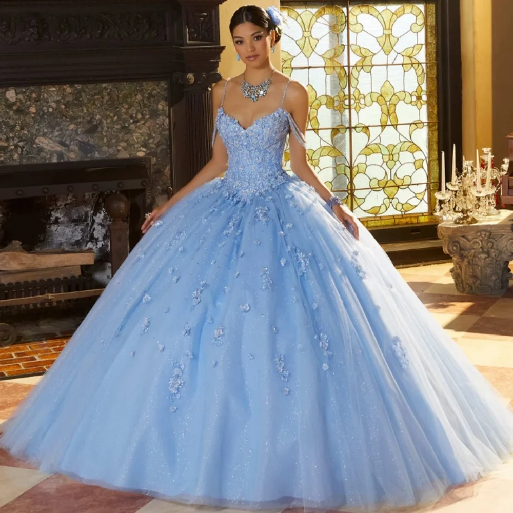 EVLAST индивидуальное небесно-голубое бальное платье 2025 года, платье Quinceanera, аппликация, бисер, оборки, корсет Sweet 16, Vestidos De 15 Anos E1Q701
EVLAST индивидуальное небесно-голубое бальное платье 2025 года, платье Quinceanera, аппликация, бисер, оборки, корсет Sweet 16, Vestidos De 15 Anos E1Q701