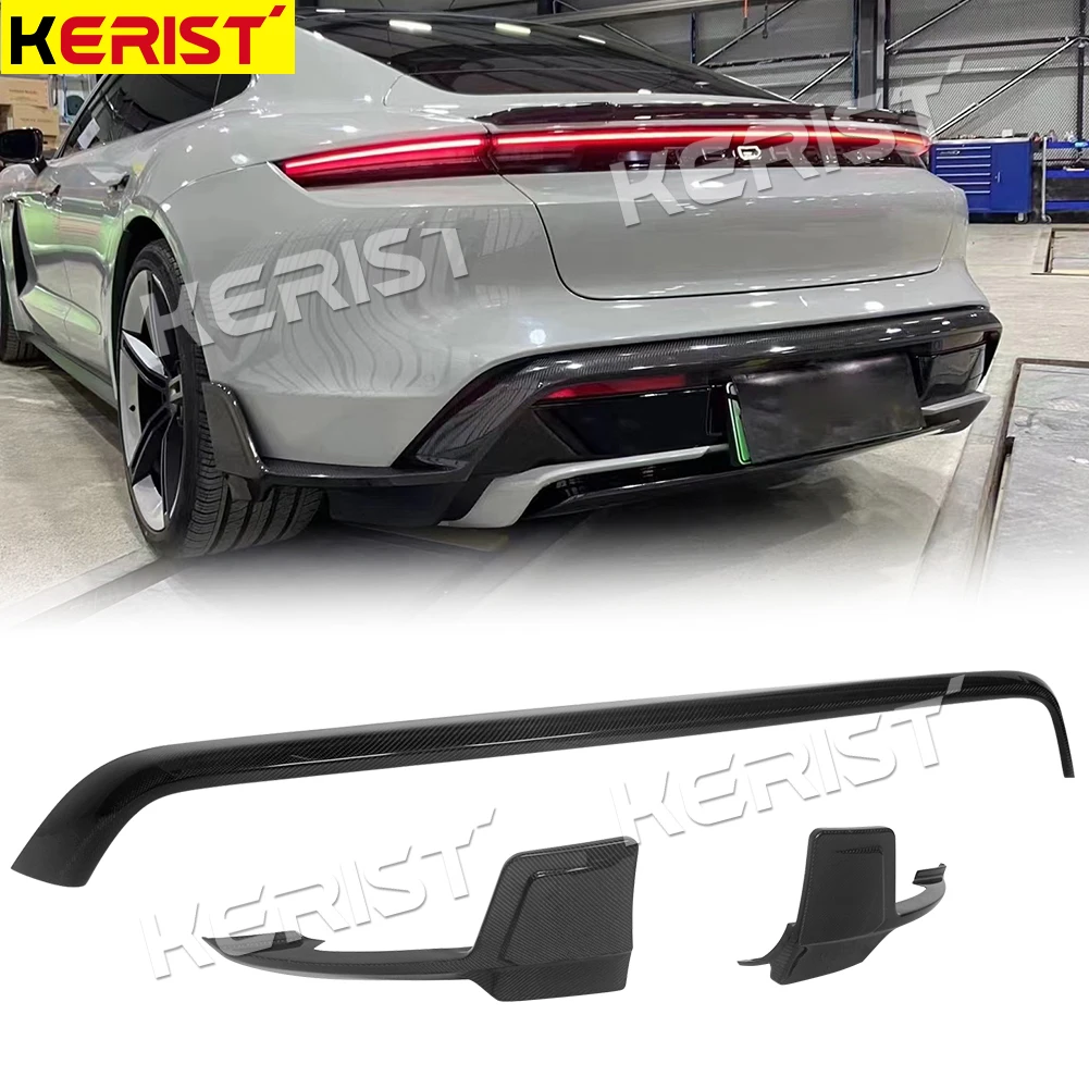 Задний бампер из углеродного волокна, 3 шт., диффузор для губ, подходит для Porsche Taycan Sedan 4Door 2019-25
Задний бампер из углеродного волокна, 3 шт., диффузор для губ, подходит для Porsche Taycan Sedan 4Door 2019-25