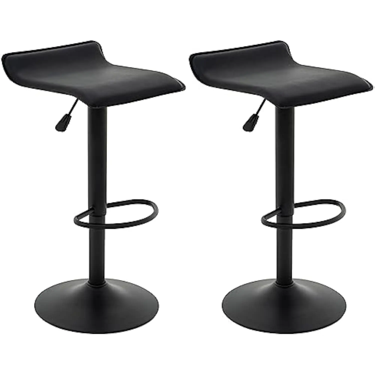 Adjustable Bar Stools Set of 2, Modern Swivel Pu Leather Airlift Barstools, Backless Kitchen Counter Height Barhair for Dini
Adjustable Bar Stools Set of 2, Modern Swivel Pu Leather Airlift Barstools, Backless Kitchen Counter Height Barhair for Dini