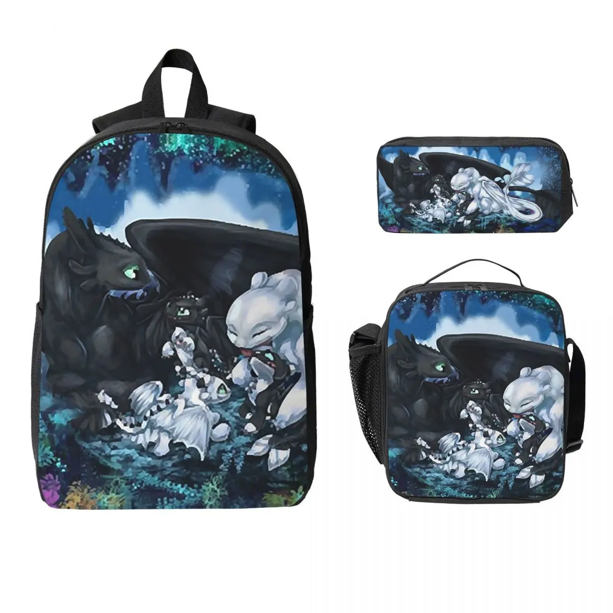 How To Train Your Dragon Backpack Student Boy Girl BookBag School Bag Computer Shoulder Bags 3ps Insulated Lunch Bag Pencil Case
How To Train Your Dragon Backpack Student Boy Girl BookBag School Bag Computer Shoulder Bags 3ps Insulated Lunch Bag Pencil Case