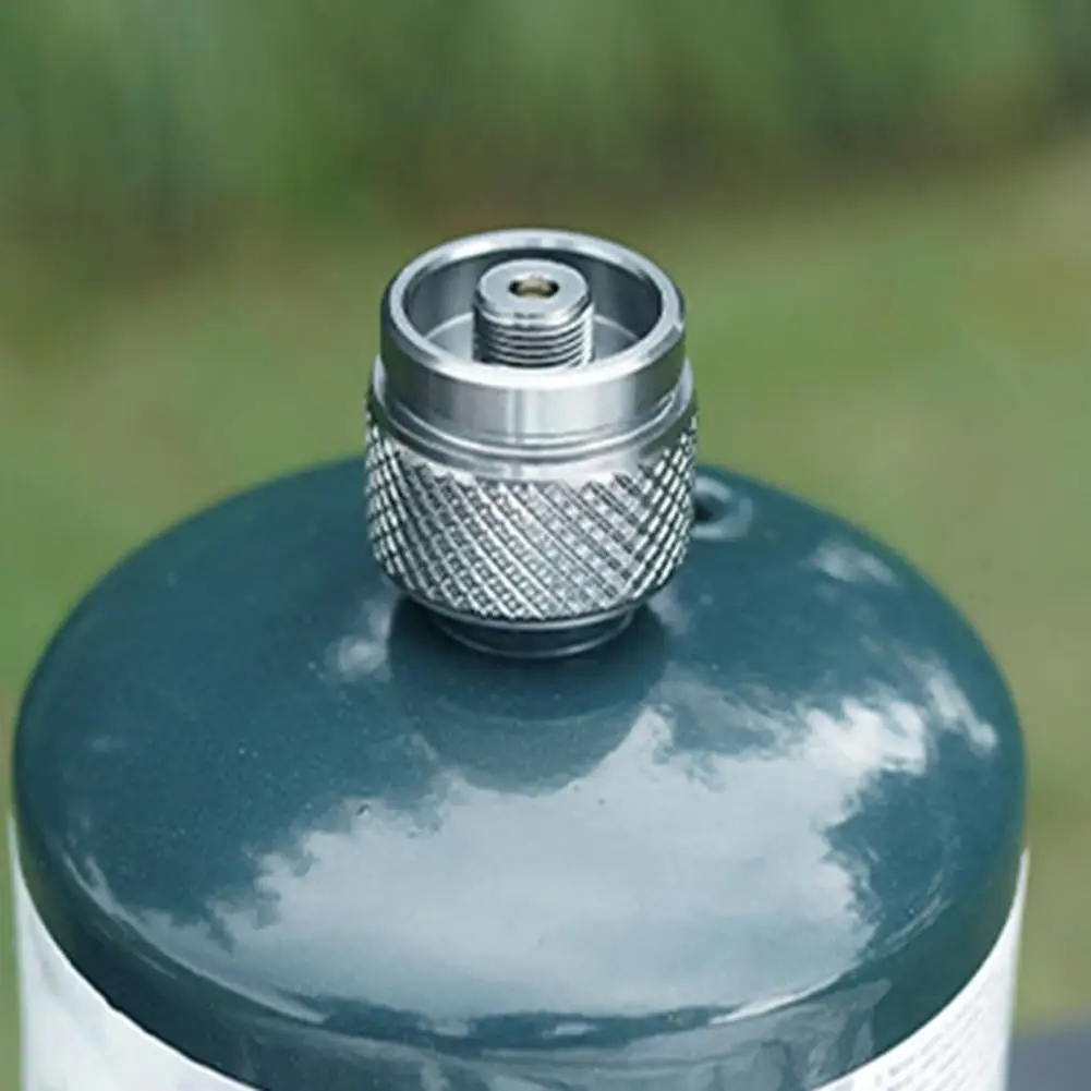 Gas Tank Adapter Aluminum Alloy Heavy Duty Portable Propane Gas Tank Conversion Head Convertor Camping Gas Stove Accessories
Gas Tank Adapter Aluminum Alloy Heavy Duty Portable Propane Gas Tank Conversion Head Convertor Camping Gas Stove Accessories