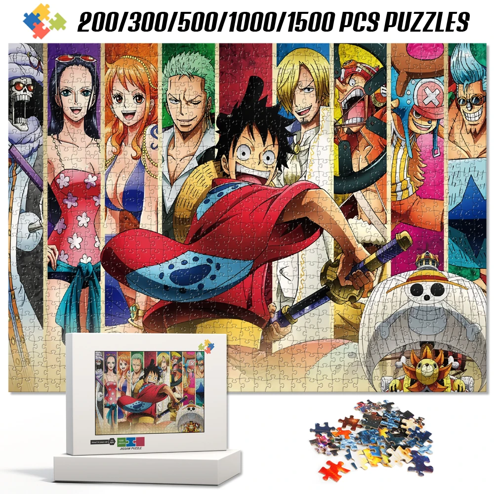 One Piece Wano Arc Monkey D Luffy Crew Jigsaw Puzzles Educational Stress Relief Toys for Kids Adults Exclusive Box Perfect Gifts
One Piece Wano Arc Monkey D Luffy Crew Jigsaw Puzzles Educational Stress Relief Toys for Kids Adults Exclusive Box Perfect Gifts