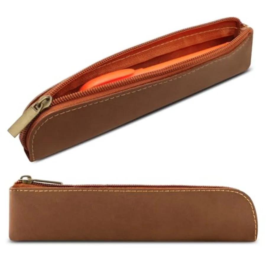 1 Pcs Pen Holder Pouch Stationery Bag Portable Organizer Compact Premium Faux Leather Storage for Business Person
1 Pcs Pen Holder Pouch Stationery Bag Portable Organizer Compact Premium Faux Leather Storage for Business Person