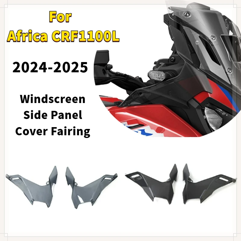 For Honda AfricaFor CRF1100L Windscreen Side Panel Cover Fairing for Honda Africa Twin 1100 2024 2025 Windshield Wind Deflector
For Honda AfricaFor CRF1100L Windscreen Side Panel Cover Fairing for Honda Africa Twin 1100 2024 2025 Windshield Wind Deflector