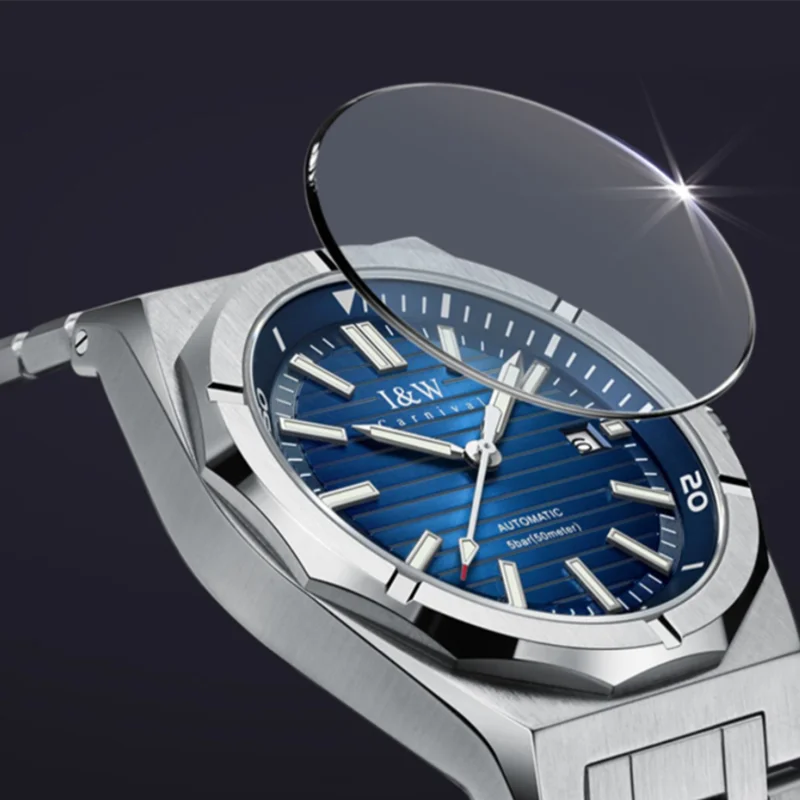 КАРНАВАЛ брендовые механические часы, роскошный сапфировый календарь MIYOTA 8215, автоматические наручные часы с механизмом, водонепроницаемые для мужчин, Reloj
КАРНАВАЛ брендовые механические часы, роскошный сапфировый календарь MIYOTA 8215, автоматические наручные часы с механизмом, водонепроницаемые для мужчин, Reloj